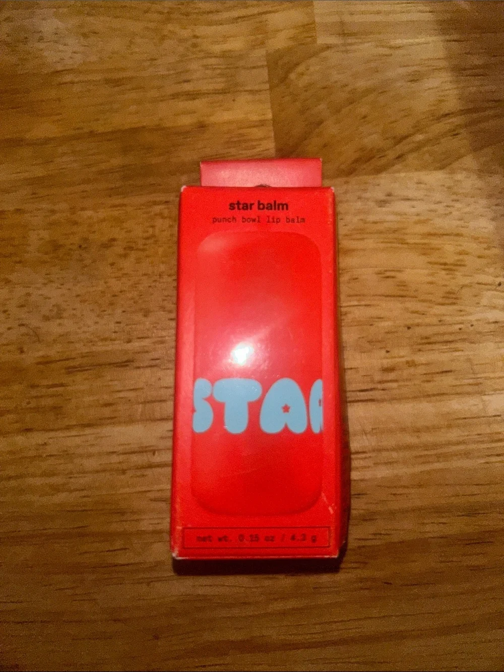 Star Balm Punch Bowl Lip Balm - Red Packaging